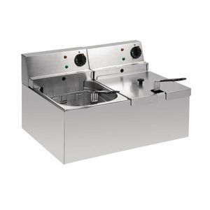 Lincat Twin Tank Twin Basket Countertop Electric Fryer LDF2 - J533 - 1