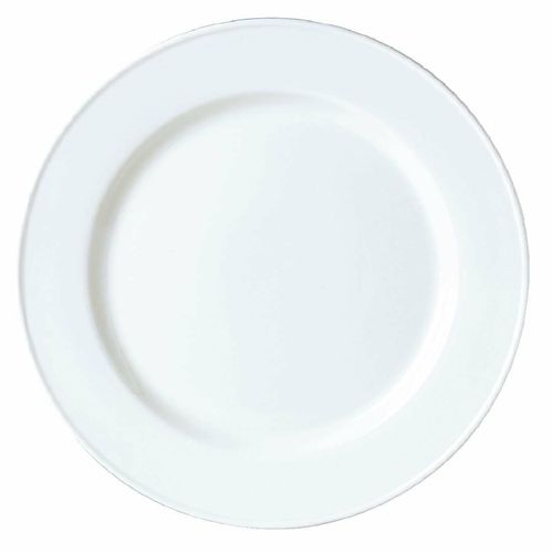 Steelite Simplicity White Slimline Plates 202mm (Pack of 24) - V0086 - 1