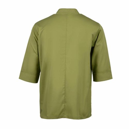 Chef Works Unisex Chefs Jacket Lime XS - B107-XS - 3
