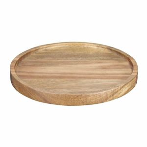 Olympia Acacia Round Plates 200(D)mm - FT611 - 1