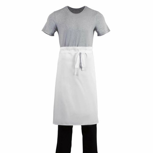 Whites Regular Waist Apron White - A501 - 1
