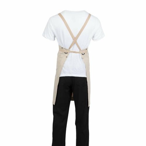 Southside Cotton Canvas Bib Apron Stone - BB685 - 8