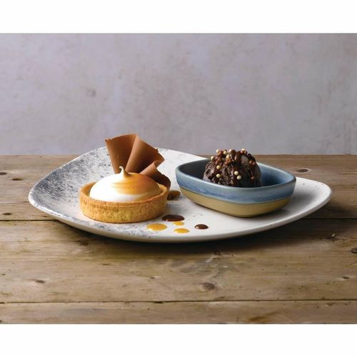 Churchill Emerge Dish Oslo Blue 170 x 120mm (Pack of 6) - FR019 - 9