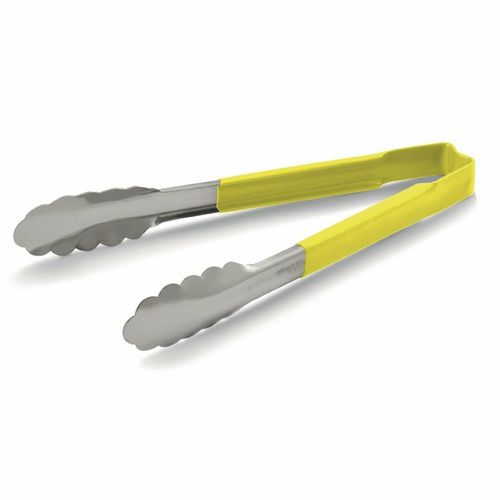 Vollrath Yellow Utility Grip Kool Touch Tong 12 - DC250 - 1