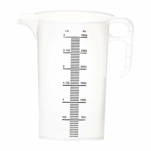 Pro-Measures Polypropylene Measuring Jug 3Ltr - FD328 - 1