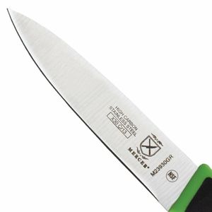 Mercer Culinary Millenia Slim Paring Knife Green 7.6cm - FW739 - 3