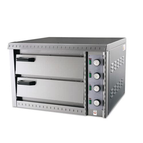 Ital Pozzuoli 2 Big Double Deck Pizza Oven - GK822 - 1