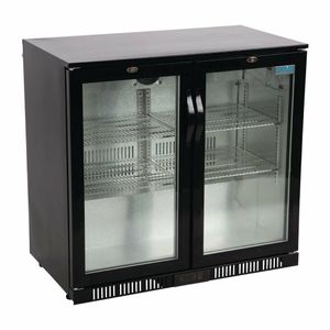 Polar G-Series Back Bar Cooler with Hinged Doors 198Ltr - GL012 - 1