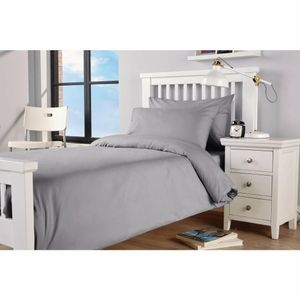 Mitre Essentials Spectrum Duvet Cover Open Grey Super King - HB641 - 1