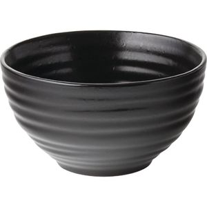 Utopia Tribeca Rice Bowl Ebony 100mm (Pack of 6) - GM046 - 1