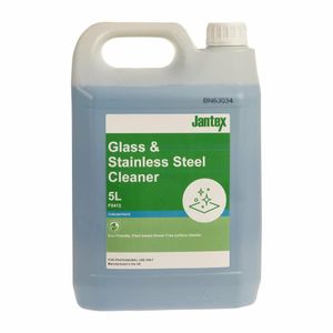 Jantex Green Glass and Stainless Steel Cleaner Concentrate 5Ltr - FS412 - 1