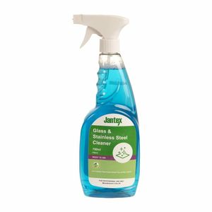 Jantex Green Glass and Stainless Steel Cleaner Ready To Use 750ml - FS413 - 1