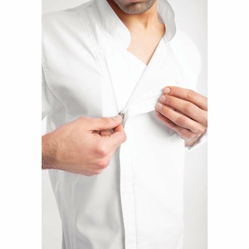 Chef Works Unisex Hartford Lightweight Chef Jacket White Size 3XL - BB264-3XL - 17