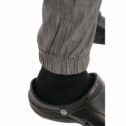 Chef Works Urban Jogger 257 Black and White Fine Stripe Size M - BB300-M - 10