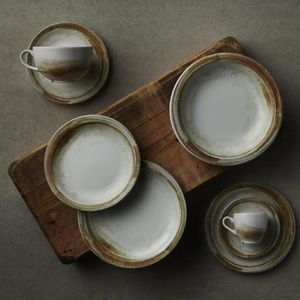 Dudson Makers Finca Sandstone Cappuccino Saucer 159mm (Pack of 12) - FS785 - 3