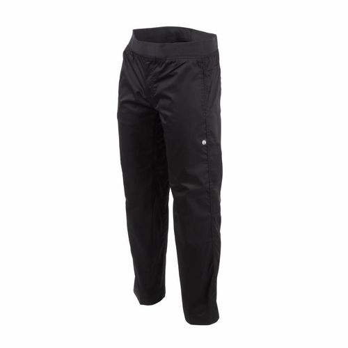 Chef Works Men's Lightweight Slim Trouser Black Size S - BB301-S - 4