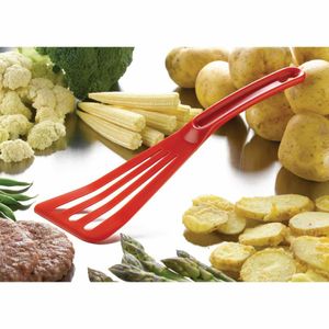Matfer Bourgeat Pelton Exoglass Spatula 12 Red - FA967 - 3