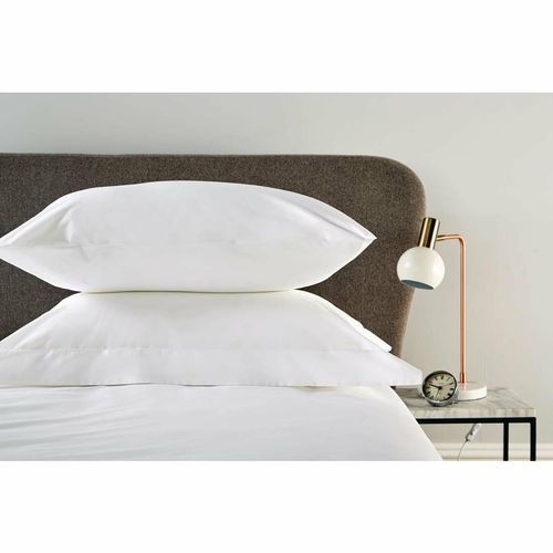 Eco Linen - Pillowcase White - Housewife 52x78cm (Pack of 2) - HD227 - 6