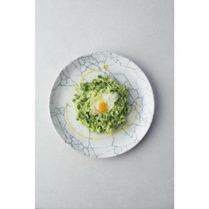 Churchill Studio Prints Kintsugi Pearl Evolve Coupe Plate Grey 286mm (Pack of 12) - FS937 - 3