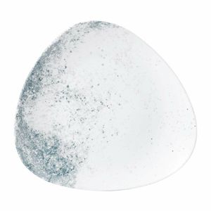 Studio Prints Haze Blue Triangle Plate 10 1/2 (Box 12) - FJ815 - 1