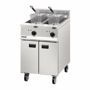 Lincat Opus 800 Twin Tank Twin Basket Free Standing Electric Fryer OE8113 - DM526 - 3