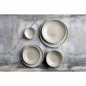 Olympia Corallite Coupe Bowls Concrete Grey 220mm (Pack of 6) - FB957 - 3