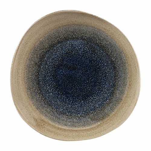 Churchill Stonecast Aqueous Organic Round Plates Bayou Taupe 210mm (Pack of 12) - FC179 - 1