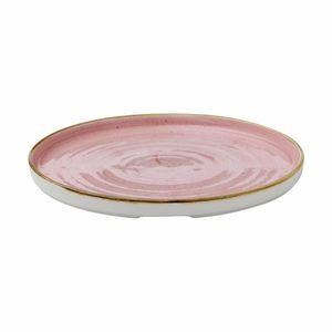 Churchill Stonecast Walled Plates Pink 260mm (Pack of 6) - 3