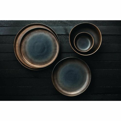 Olympia Ochre Deep Bowls 170mm 900ml (Pack of 6) - FC288 - 2