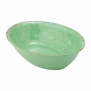 Casablanca Melamine Oval Bowl Green 1.5Ltr - 1