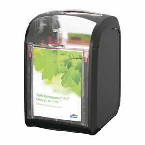 Tork Xpressnap Tabletop Napkins Dispenser Black - 1