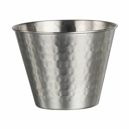 Steelite Creations Metal Hammered Fry Cup 340ml (Pack of 48) - 1