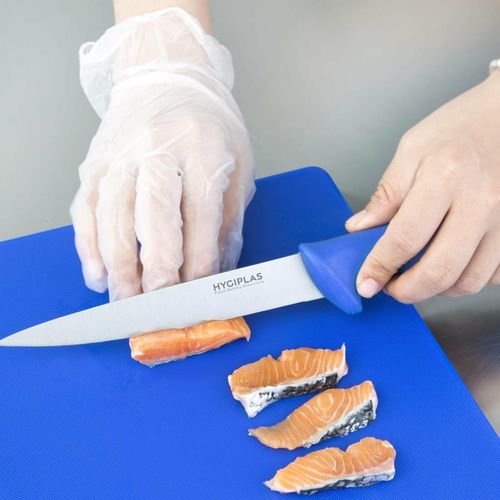 Hygiplas Low Density Chopping Board Set Small (Set of 7 - 12mm High) - 4