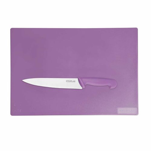 Hygiplas Anti-bacterial Low Density Chopping Board Purple - 450x300x10mm - 5