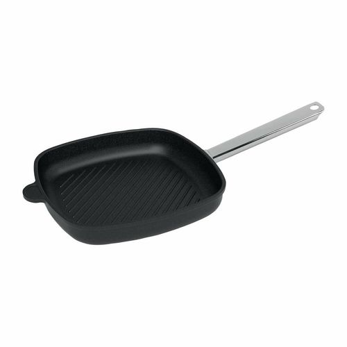 AMT Gastroguss Flat Square Grill Pan 260x260mm - 1