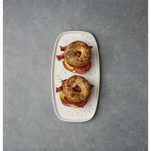 Churchill Chefs' Plates White Walled Oblong Plate 350mm (Pack of 6) - DX126 - 1