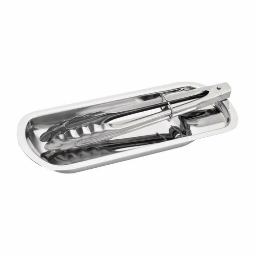 Olympia 1/1 Induction Chafer - Stand & Induction Heater Set - SA648 - 13