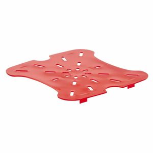 Cambro FreshPro Red Drain Shelf 195x195mm - CU148 - 1