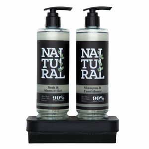 90% Natural Range Double Magnetic Wall Bracket for 400ml - CU227 - 3