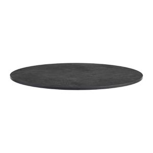 Extrema Round Metallic Anthracite Table Top 690mm - HS677 - 1