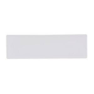 Churchill White Oblong Plates 300 x 90mm (Pack of 6) - HR438 - 1