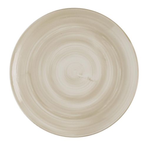 Churchill Stonecast Canvas Natural Evolve Coupe Plates 220mm (Pack of 12) - HR350 - 1
