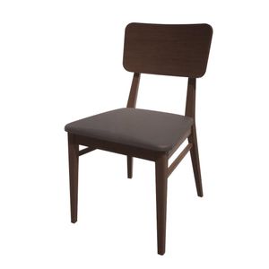 Bolero Bespoke Brenda Side Chair in Anthracite/Wenge - HT948 - 1