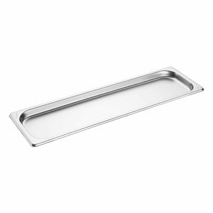 Vogue Stainless Steel Gastronorm 2/4 Tray 20mm - FU260 - 3