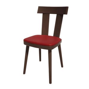 Bolero Bespoke Bamba Side Chair Red/Wenge - HS488 - 1