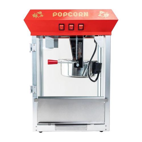A1 Equipment 8oz Popcorn Machine Red - HT425 - 3