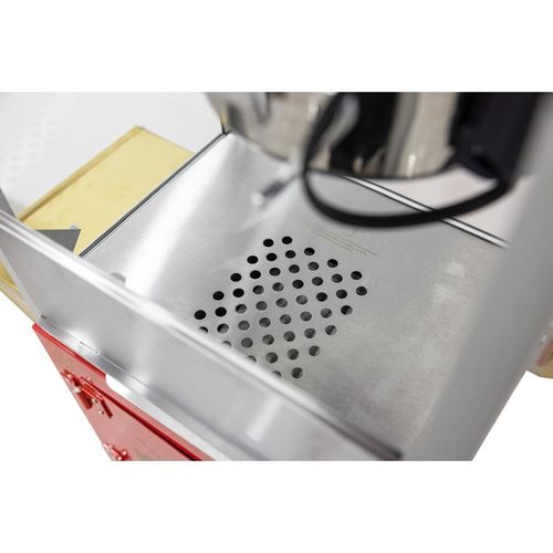 A1 Equipment 8oz Popcorn Machine with Cart Red - HT426 - 5