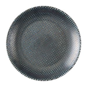 Churchill Studio Prints Astro Metallic Blue Evolve Coupe Plates 165mm (Pack of 12) - HX092 - 1