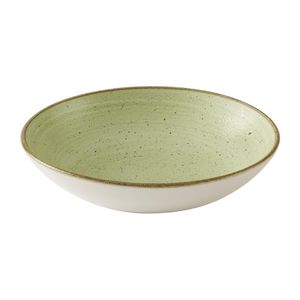 Churchill Stonecast Raw Green Coupe Bowls 184mm (Pack of 12) - HX043 - 3