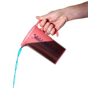 Pro-Measures Polypropylene Measuring Jug Red 1Ltr - HP860 - 3